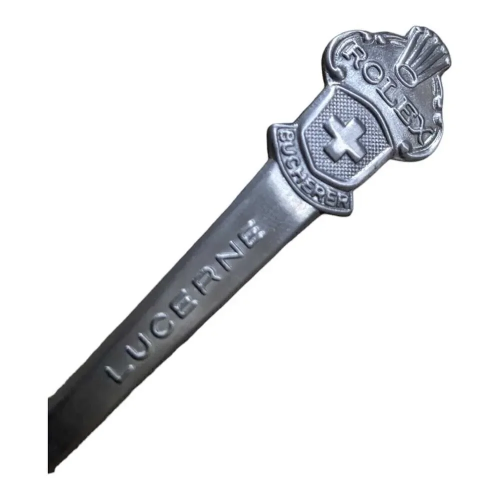 Vintage Rolex Souvenir Spoon‎ Bucherer of Switzerland Lucerne